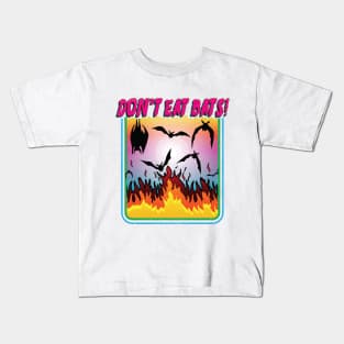 DEB: DON'T EAT BATS Kids T-Shirt